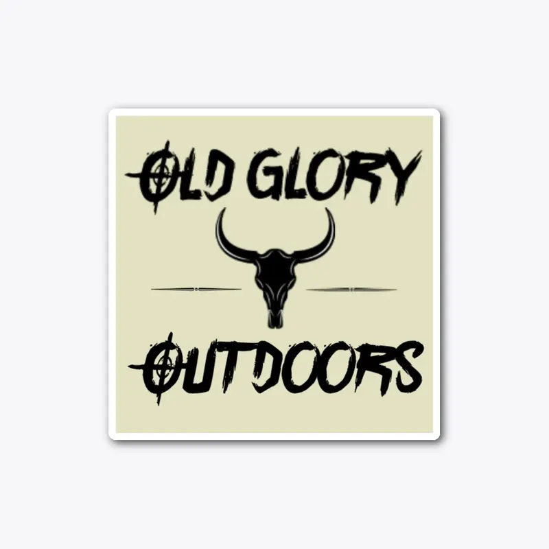 Old Glory Outdoors Crosshairs Sticker